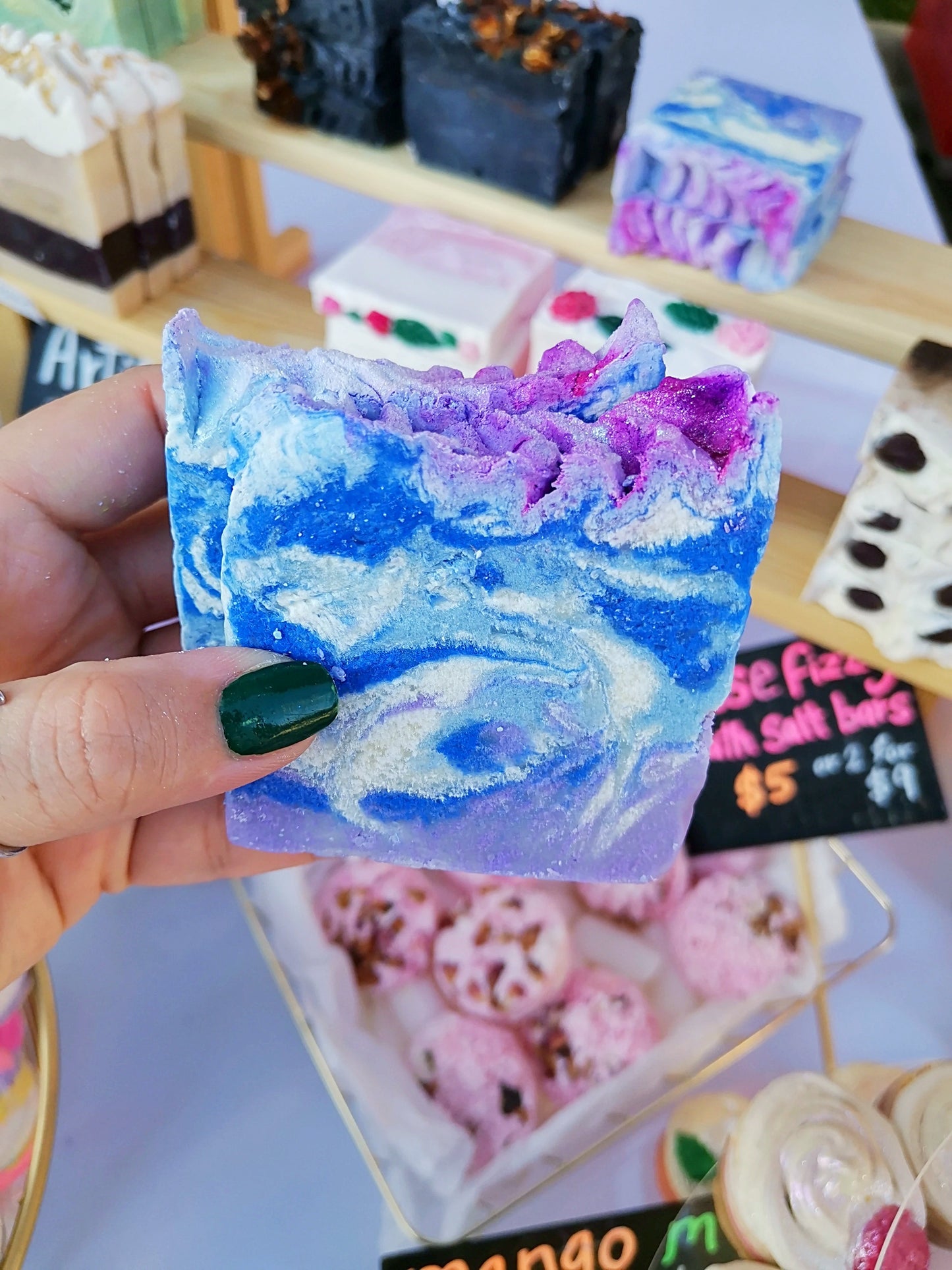 Unicorn Dreams Hydrating Soap | Herbal Palm Free Soap | The Vegan Potionry |