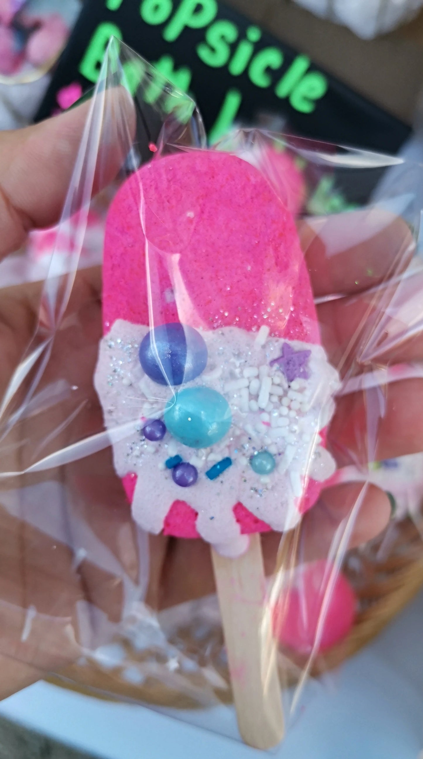 Popsicle Bubble Bath| Bubble-sicle Bubbling Bath Nugget | The Vegan Potionry
