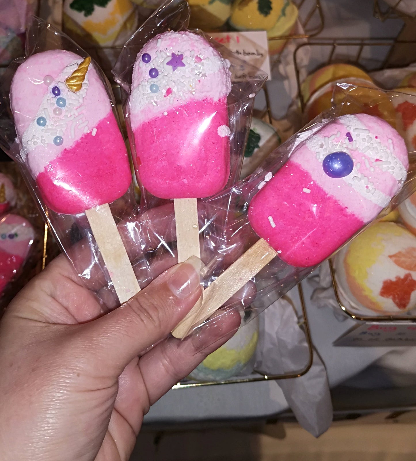 Popsicle Bubble Bath| Bubble-sicle Bubbling Bath Nugget | The Vegan Potionry