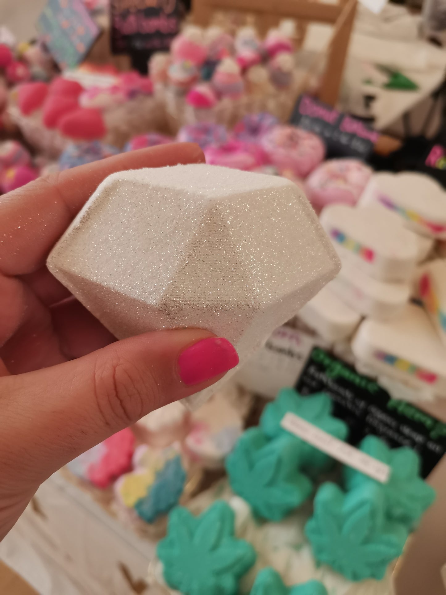 Diamond Bath Bombs | The Vegan Potionry |