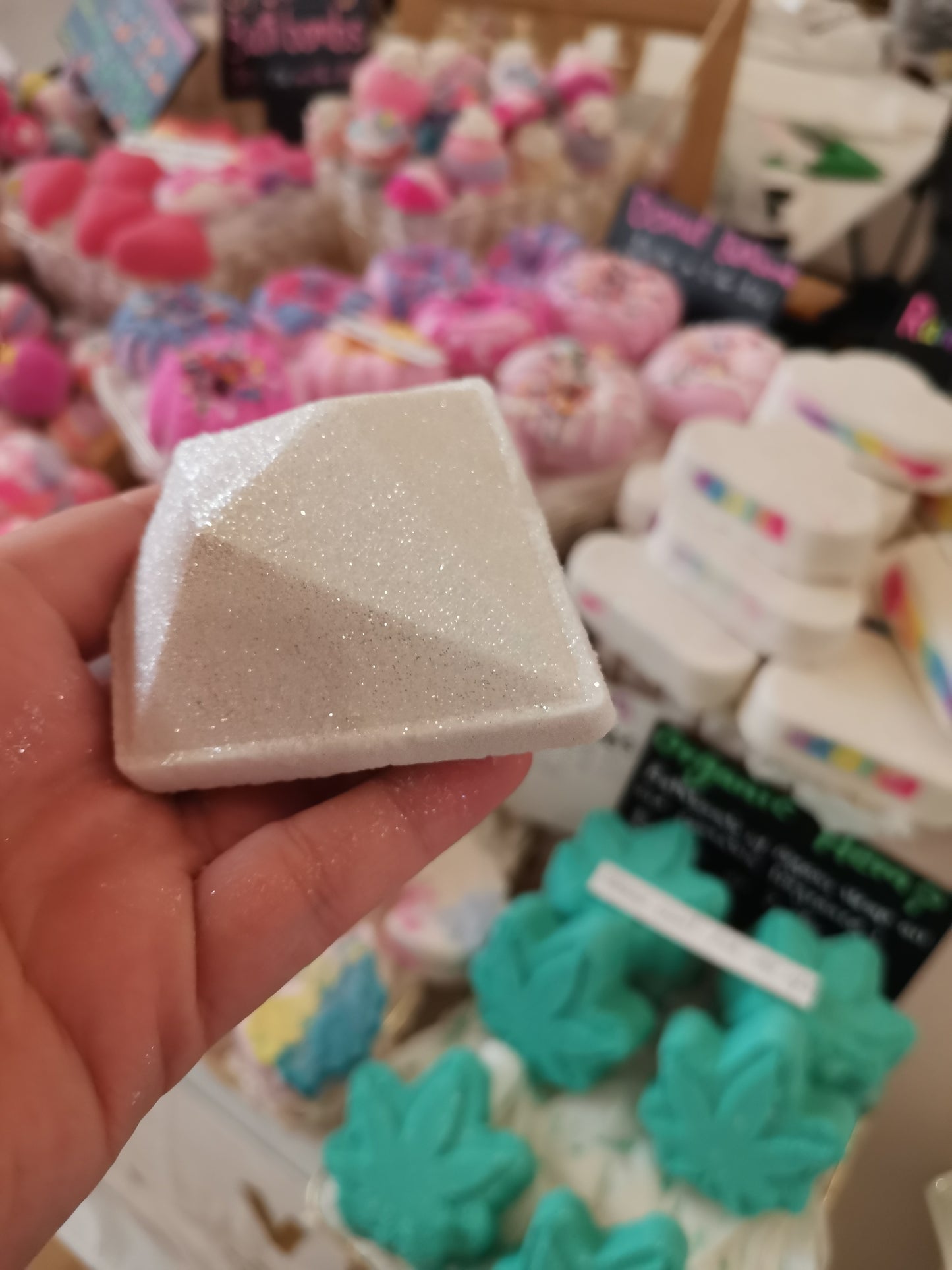 Diamond Bath Bombs | The Vegan Potionry |