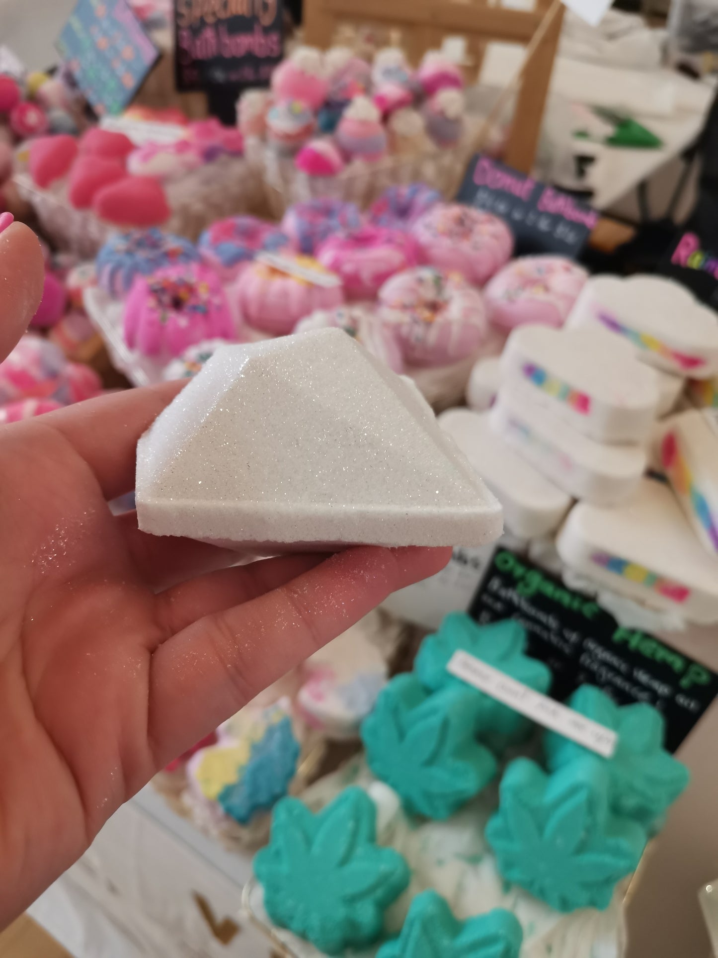 Diamond Bath Bombs | The Vegan Potionry |