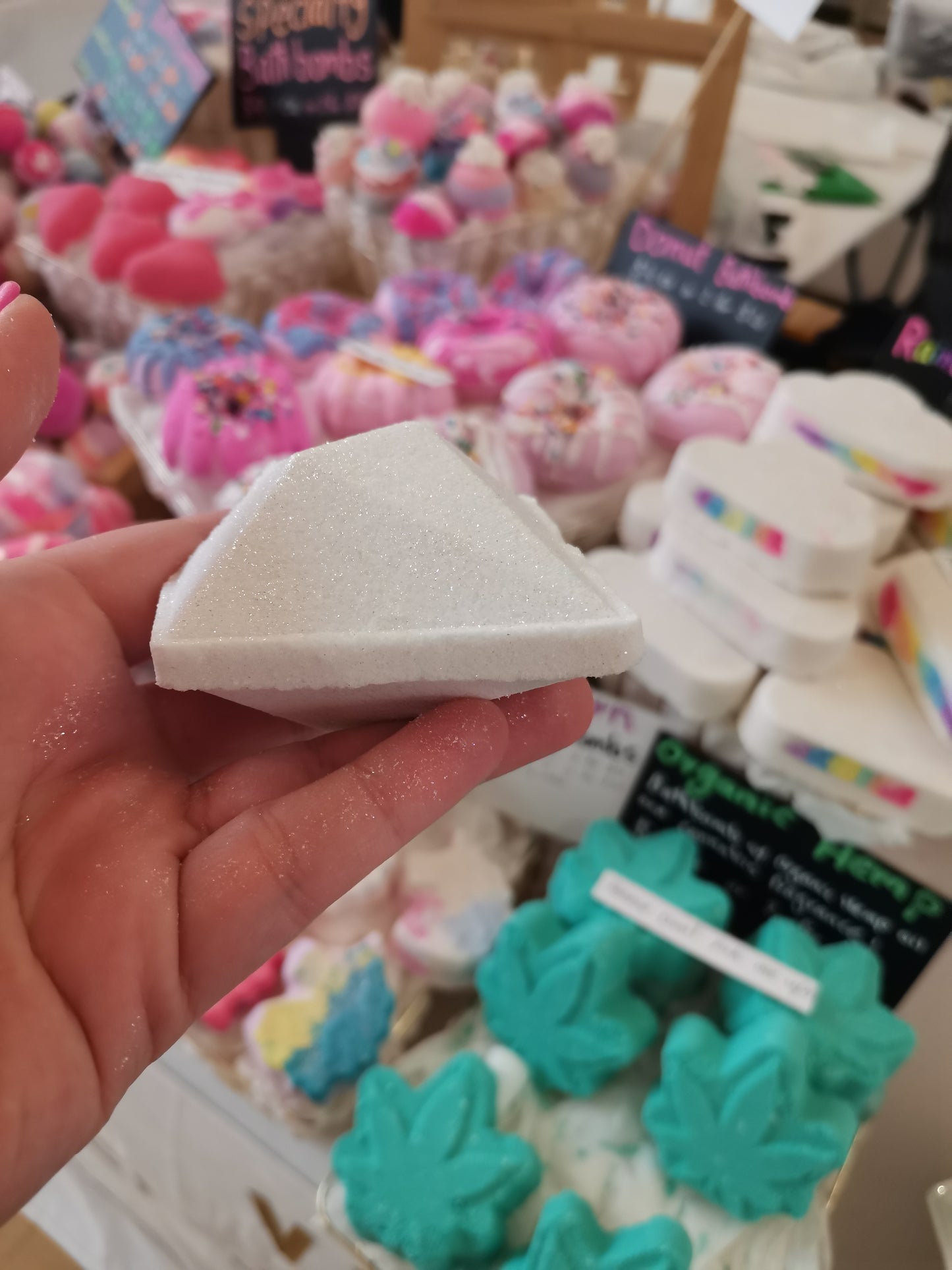 Diamond Bath Bombs | The Vegan Potionry |