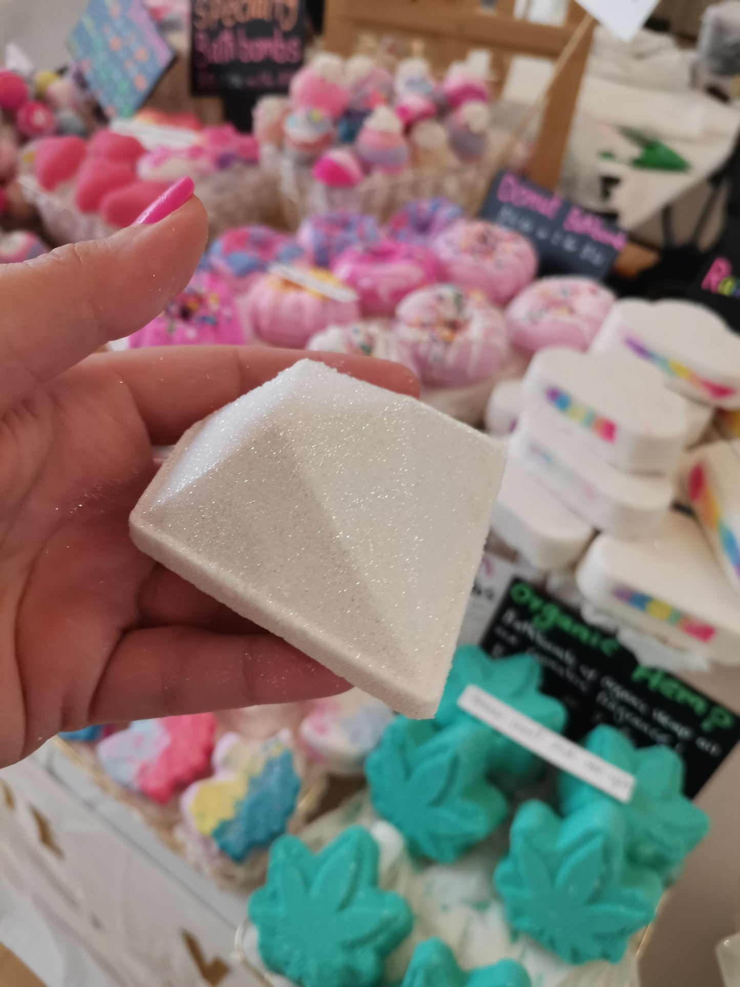 Diamond Bath Bombs | The Vegan Potionry |