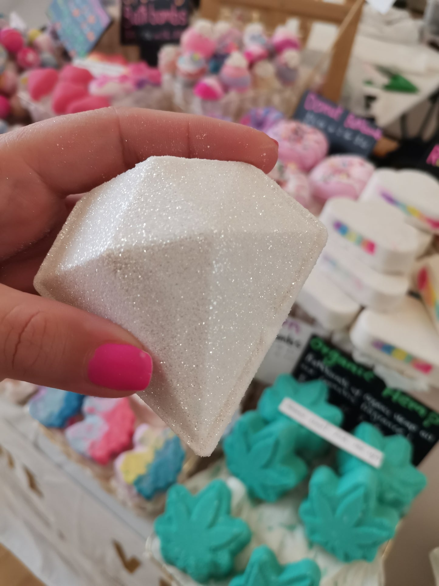 Diamond Bath Bombs | The Vegan Potionry |