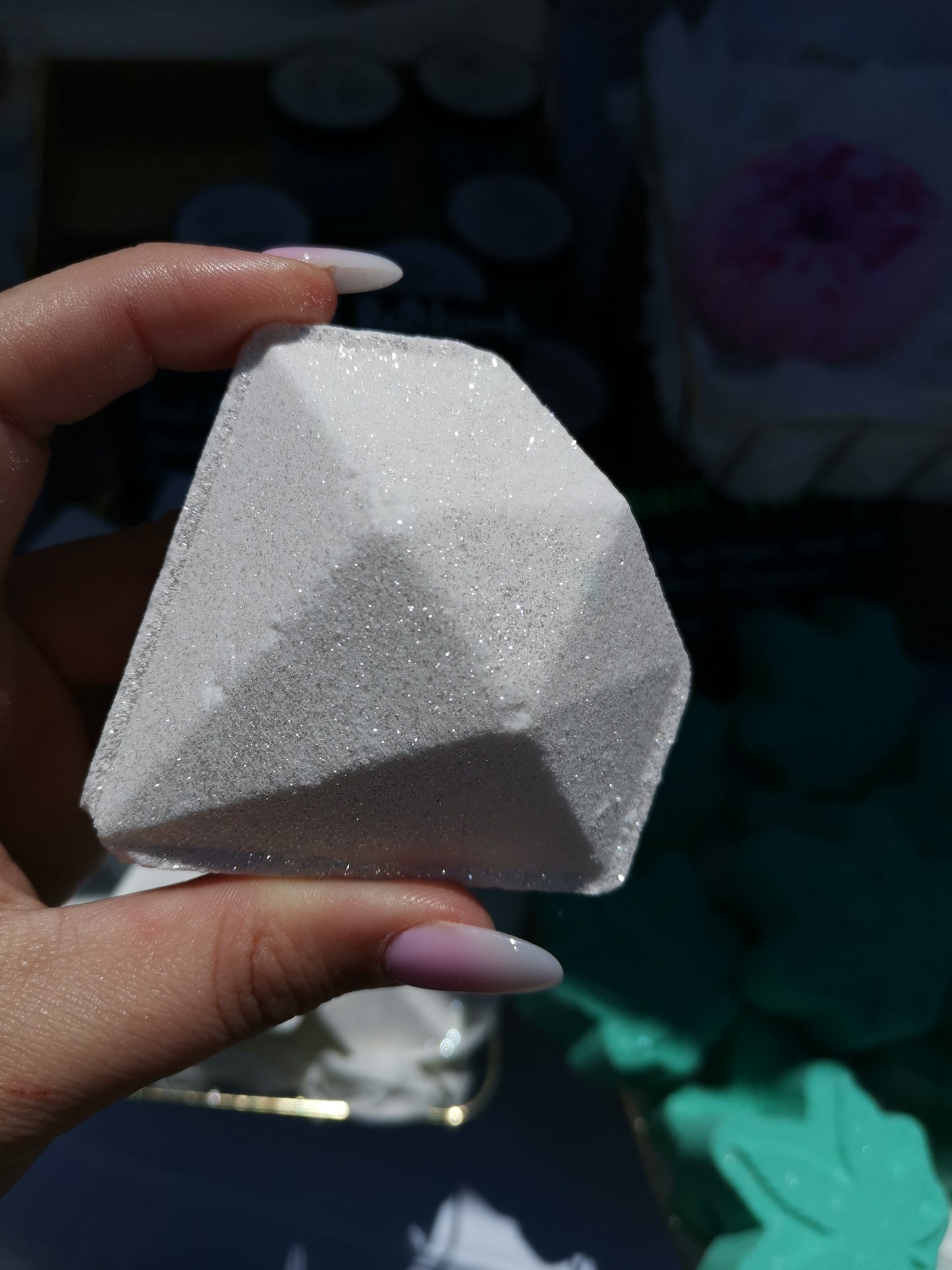 Diamond Bath Bombs | The Vegan Potionry |