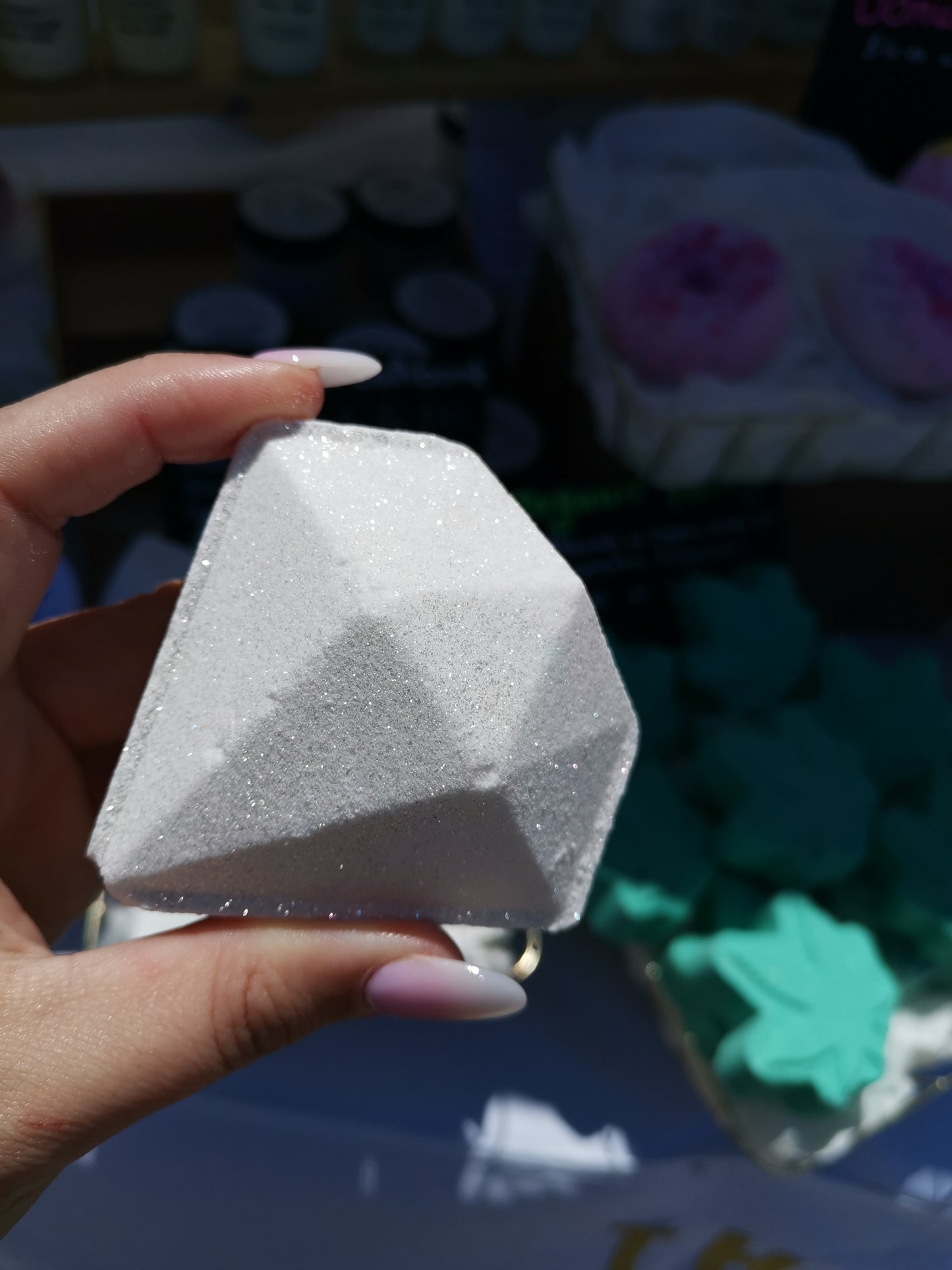 Diamond Bath Bombs | The Vegan Potionry |
