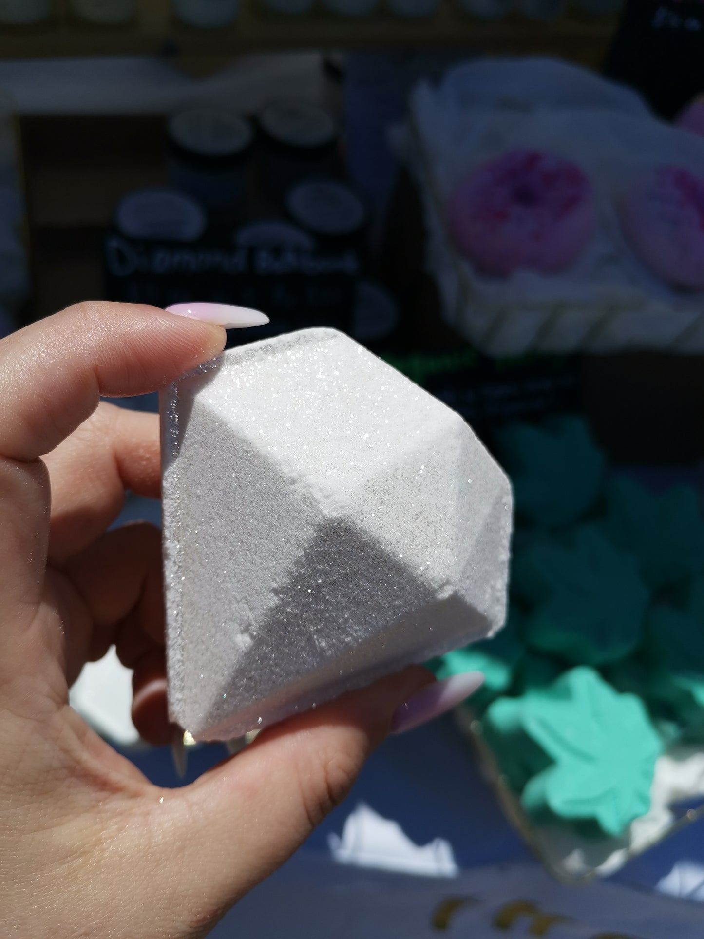 Diamond Bath Bombs | The Vegan Potionry |