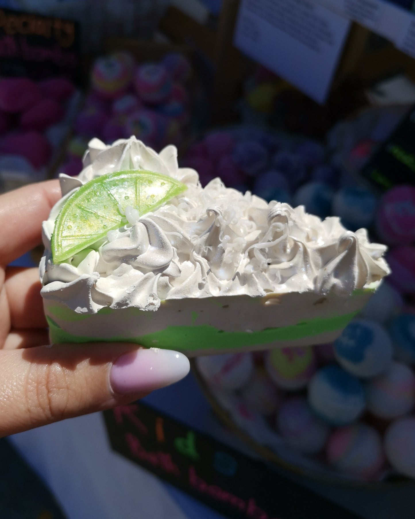 Coconut Lime Pie Soap | Palm Free Soap | The Vegan Potionry |