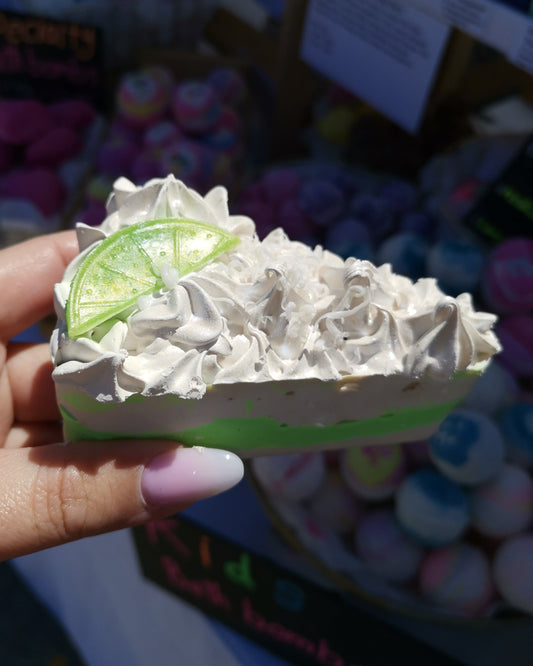 Coconut Lime Pie Soap | Herbal Palm Free Soap