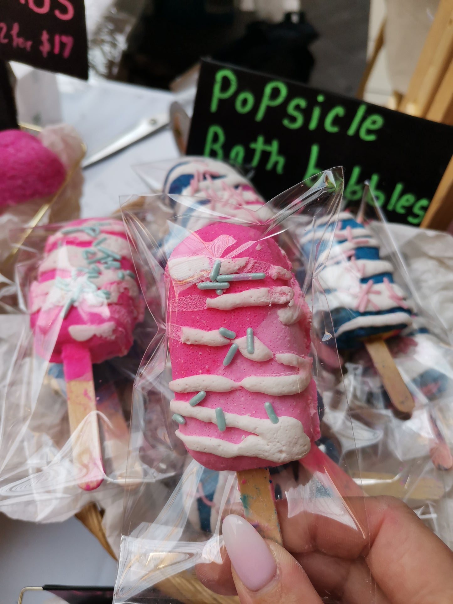 Popsicle Bubble Bath| Bubble-sicle Bubbling Bath Nugget | The Vegan Potionry