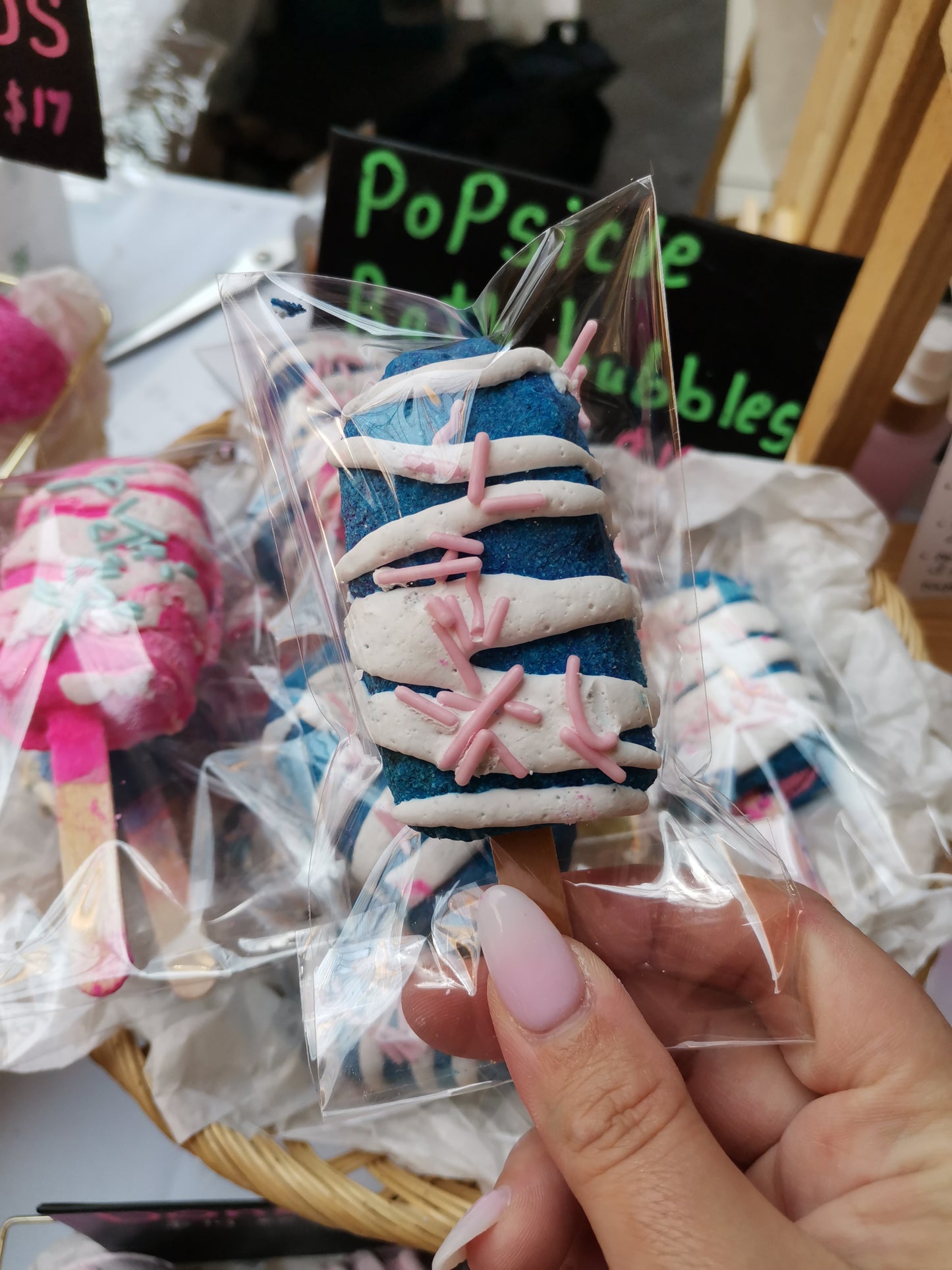 Popsicle Bubble Bath| Bubble-sicle Bubbling Bath Nugget | The Vegan Potionry