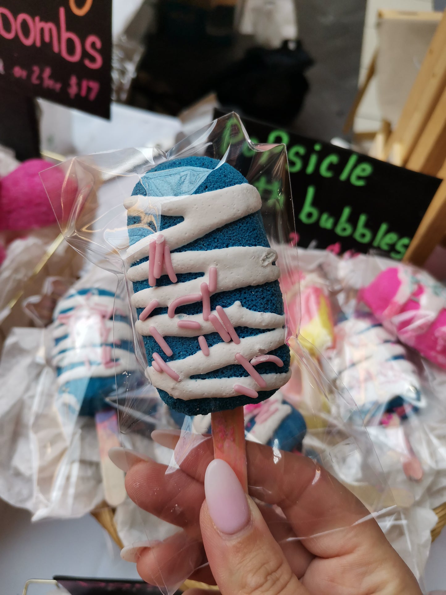 Popsicle Bubble Bath| Bubble-sicle Bubbling Bath Nugget | The Vegan Potionry