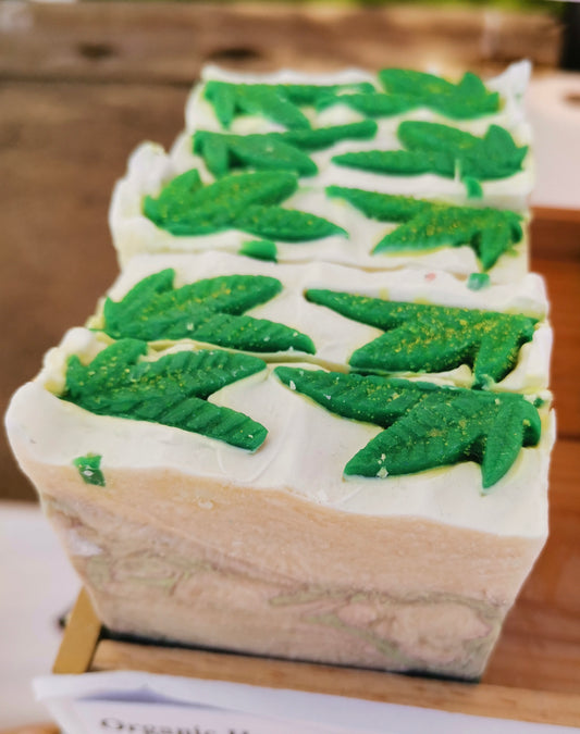 Organic Hemp Hydrating Soap | Herbal Palm Free Soap | The Vegan Potionry |