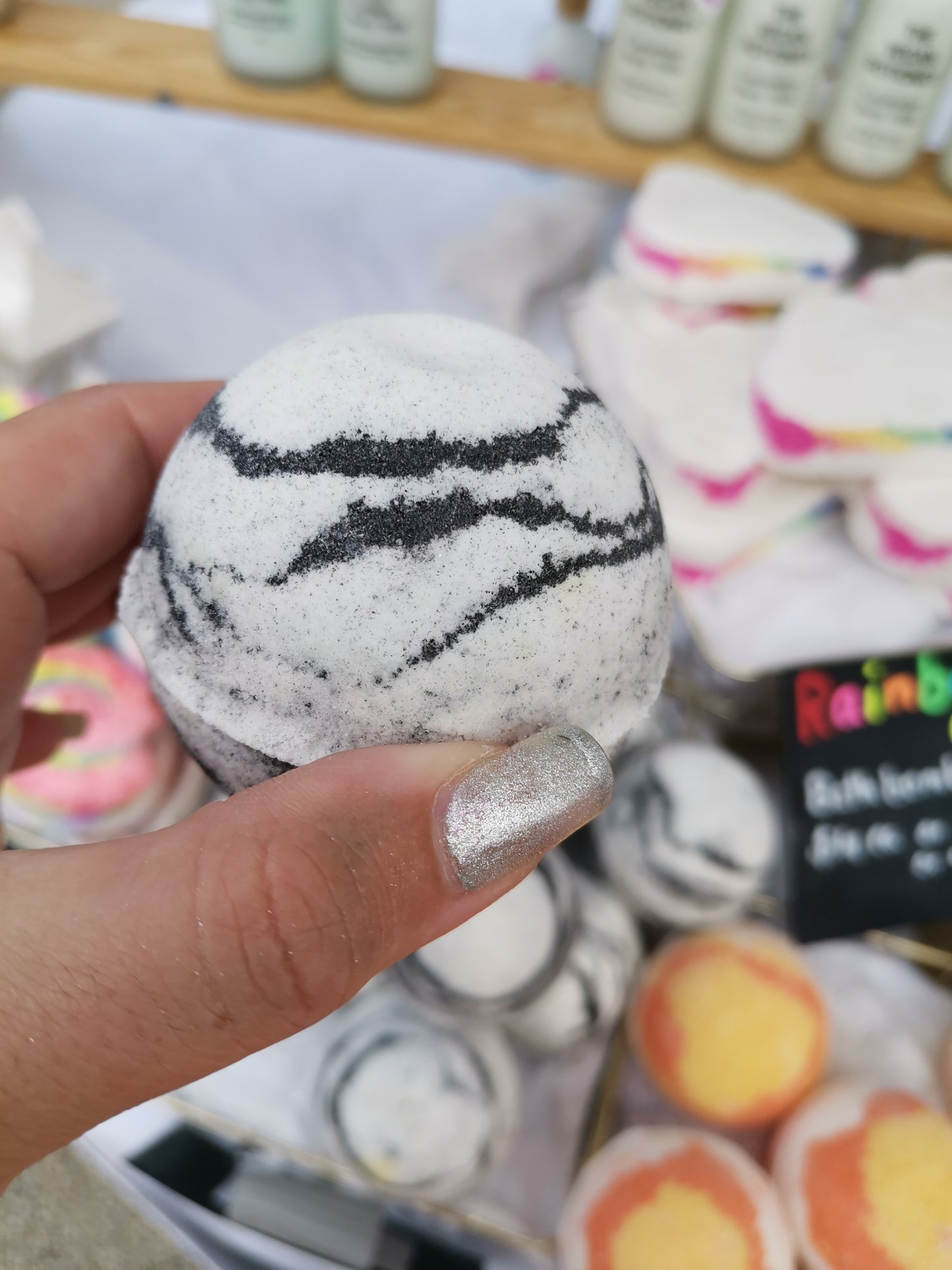Jasmine + Marbles Large Bath Bombs | The Vegan Potionry |