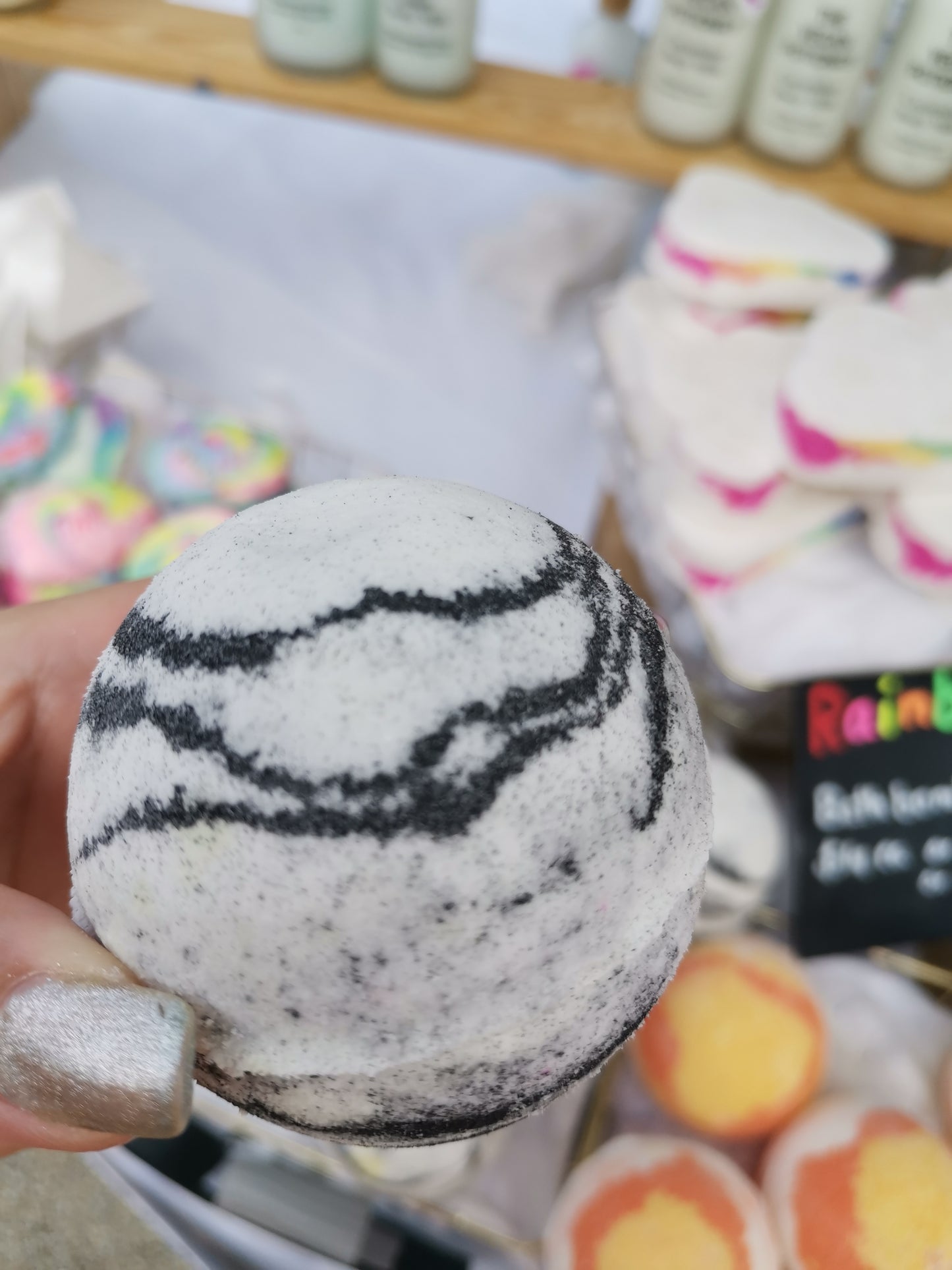 Jasmine + Marbles Large Bath Bombs | The Vegan Potionry |