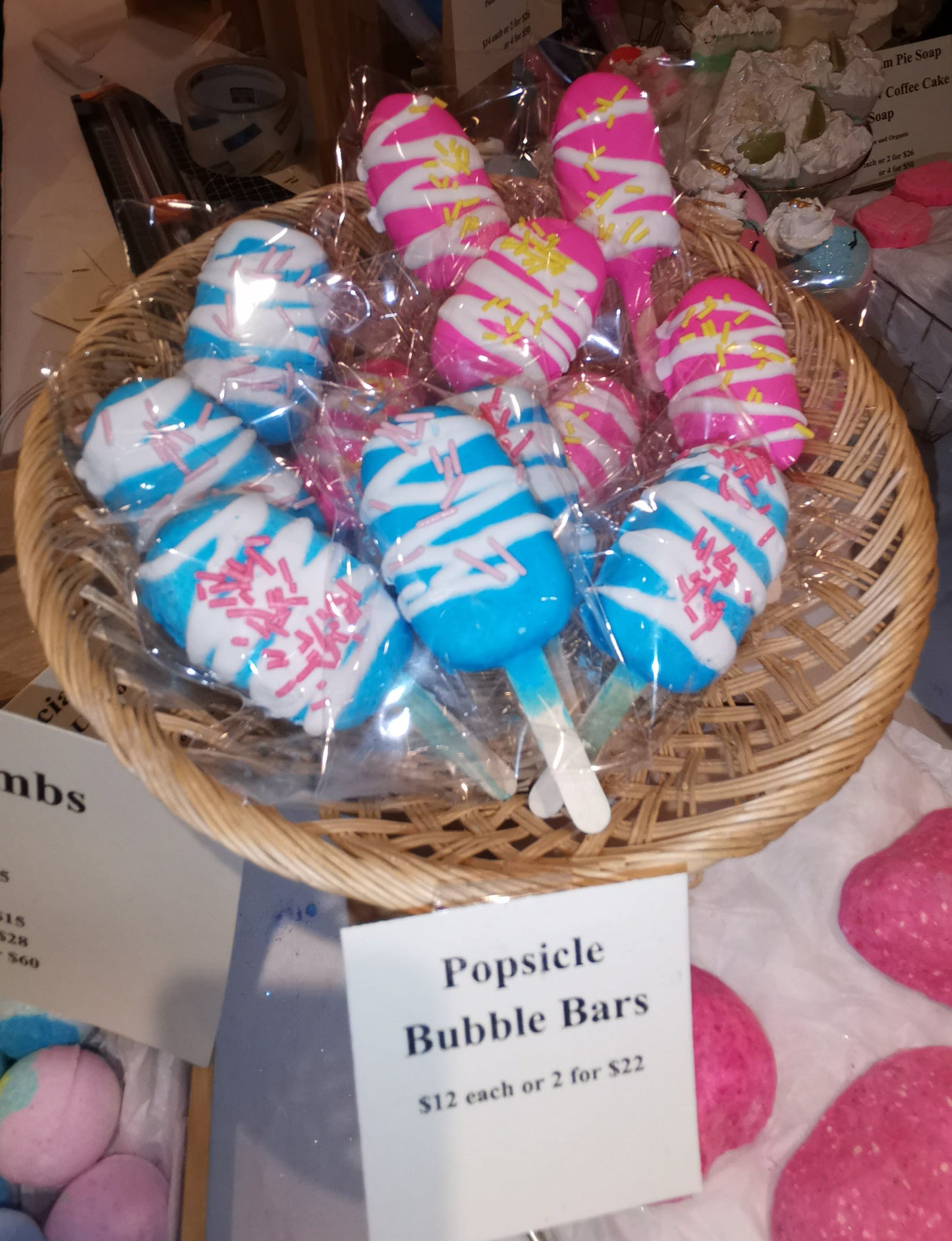 Popsicle Bubble Bath| Bubble-sicle Bubbling Bath Nugget | The Vegan Potionry