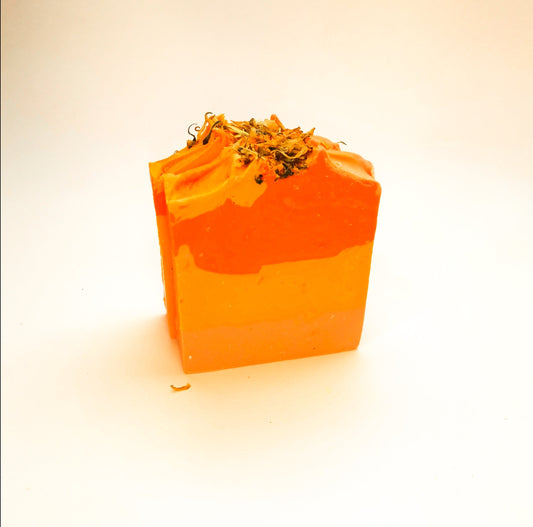 Mango + Calendula Hydrating Soap | Herbal | Palm Free | The Vegan Potionry |